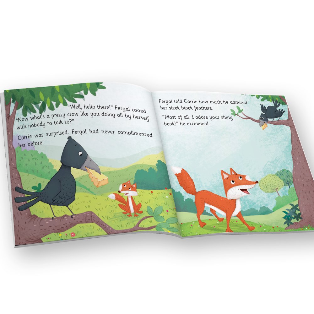Jolly Kids Aesop’s Fables English Short Stories Book 1 Set of 4 for Little Children| Ages 3 – 6 Years| Moral Stories 