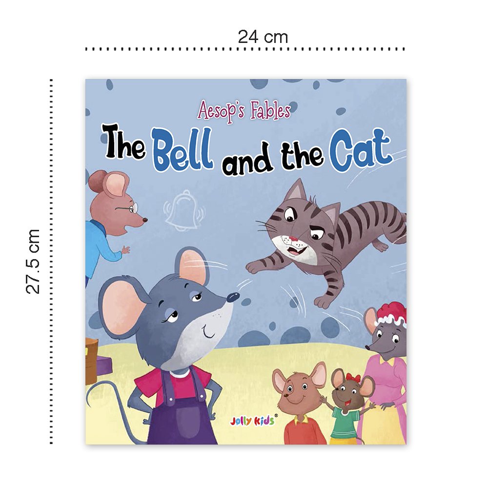 Jolly Kids Aesop’s Fables English Short Stories Book 2 Set of 4 for Little Children| Ages 3 – 6 Years| Moral Stories 