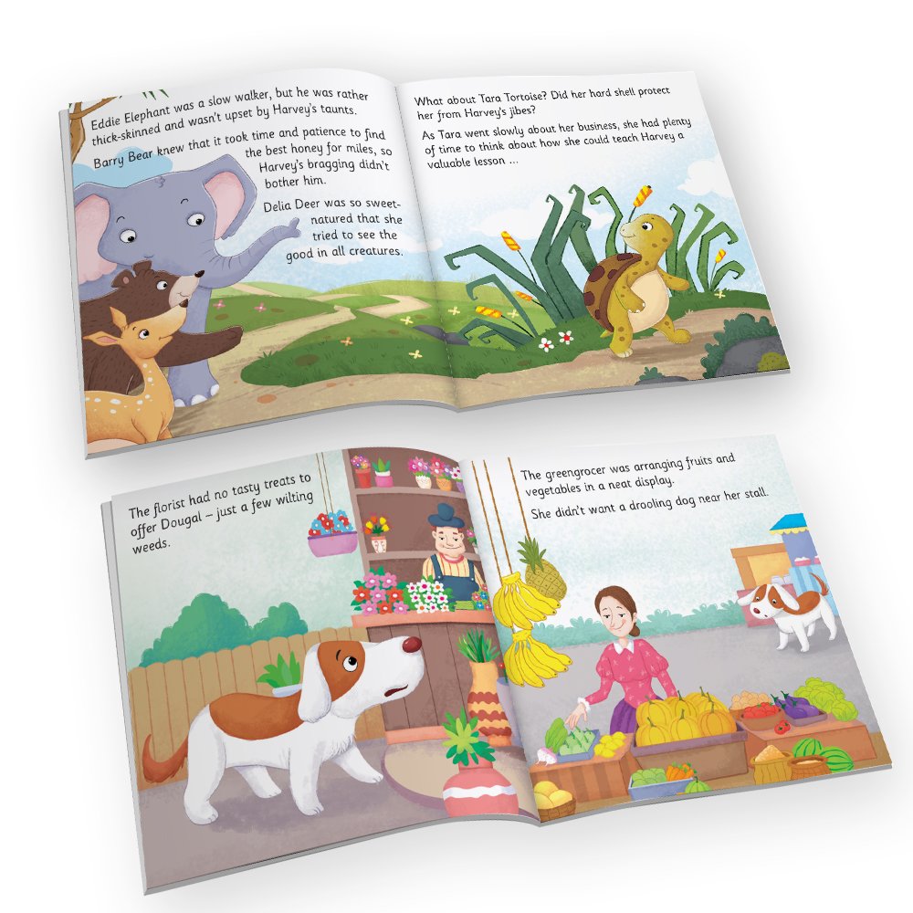 Jolly Kids Aesop's Fables Stories Books Set of 12 for Kids Ages 3-6 Years| Bedtime Moral Stories 
