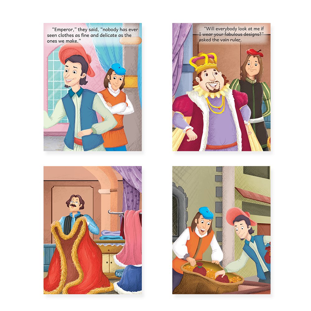 Jolly Kids Beautifully Illustrated Fairy Tales Books A Set of 4 For Kids Ages 3-8 Years| Classic Storytelling Gift Book 