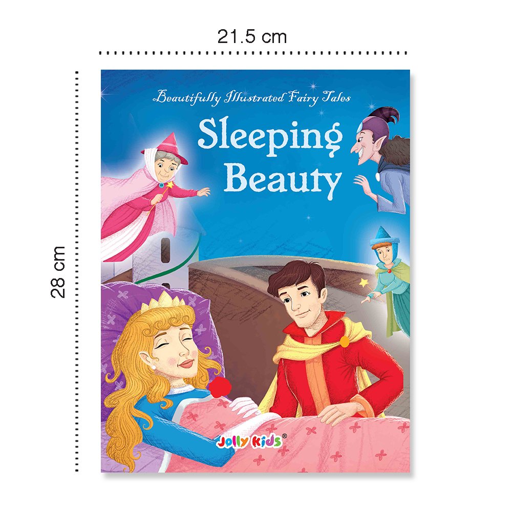 Jolly Kids Beautifully Illustrated Fairy Tales Books E Set of 8 Combo Storytelling Books For Kids Ages 3-8 Years 