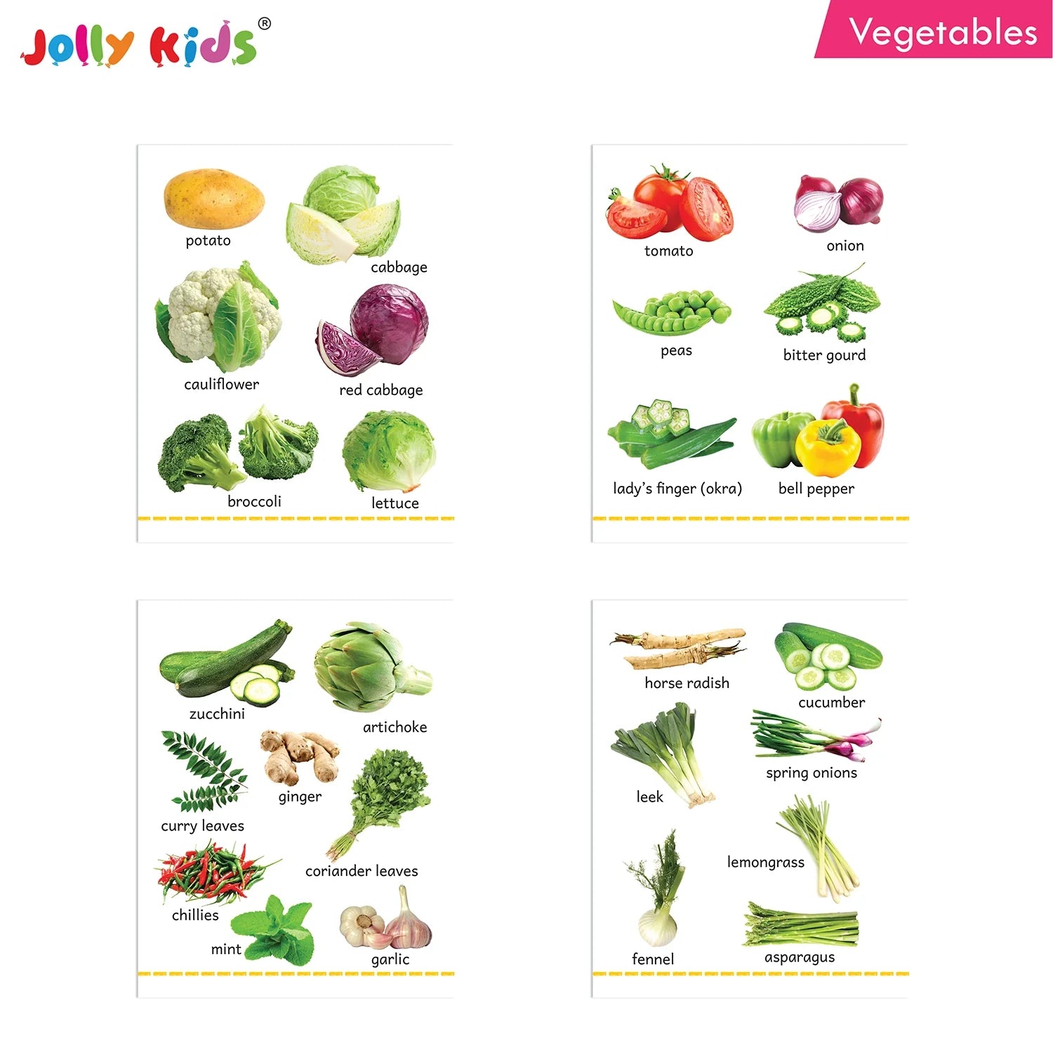 Jolly Kids My Big Board Books Set of 8 for Toddlers Ages 0-3 Years| Picture Learning Books 