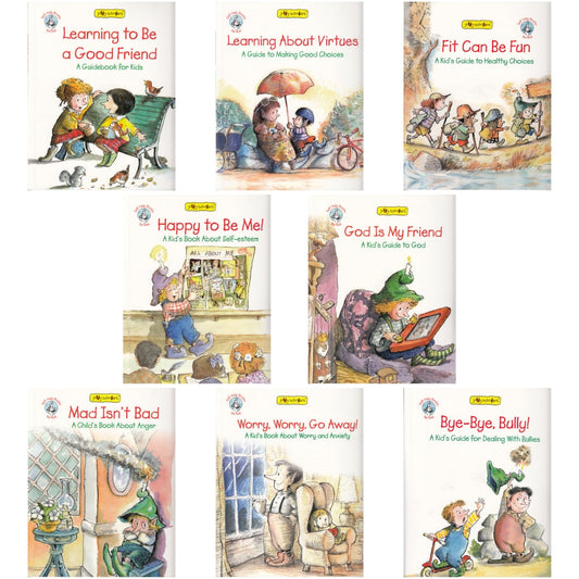 Jolly Scholars Self-Help Book Set Of 8| Ages 6-15 Years| Children Health, Family & Personality Development Book