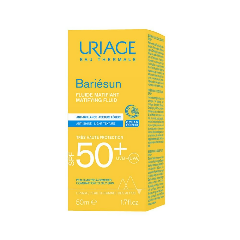 Uriage Bariesun SPF 50+ Matifying Fluid  Grab2Buy Uriage Grab2Buy