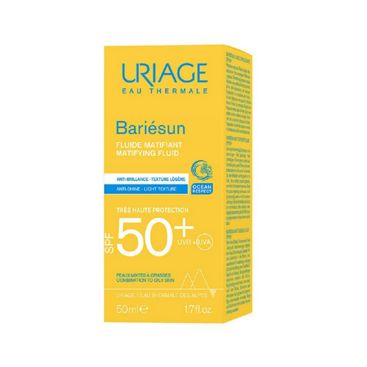 Uriage Bariesun SPF 50+ Matifying Fluid  Grab2Buy Uriage Grab2Buy
