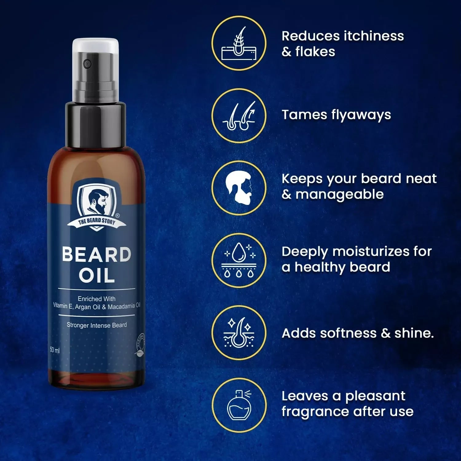 The Beard Story Beard Oil For Men  Grab2Buy The Beard Story Grab2Buy