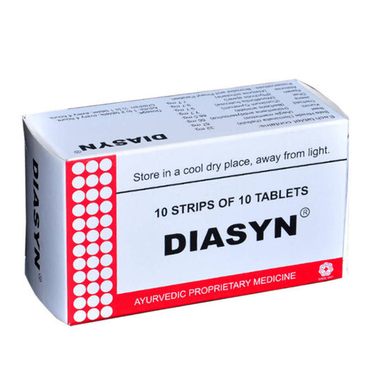 J & J Dechane Ayurvedic Diasyn Tablets 