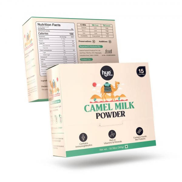 Hye Foods Camel Milk Powder Sachets  Grab2Buy Aadvik Grab2Buy