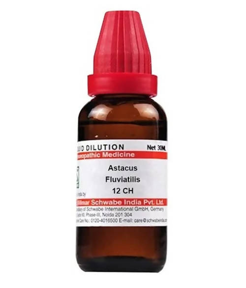 Dr. Willmar Schwabe India Astacus Fluviatilis Dilution 