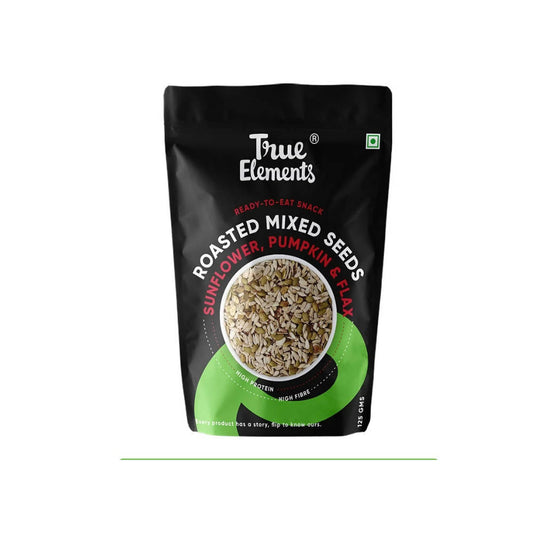 True Elements Roasted Mixed Seeds Sunflower Pumpkin & Flax  Grab2Buy True Elements Grab2Buy