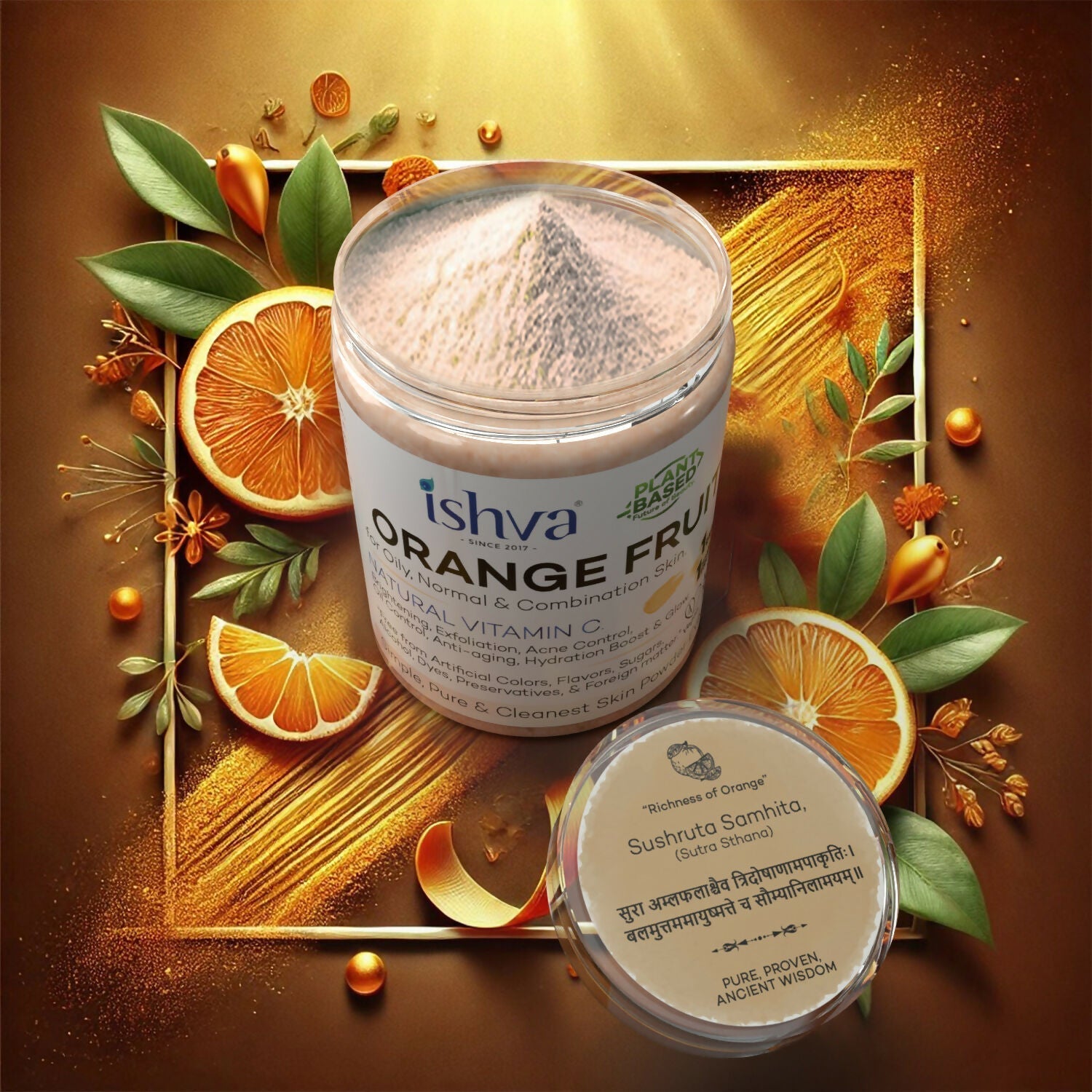 Ishva Orange Powder For Skin 