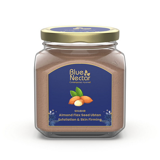 Blue Nectar Almond and Flax Seed Ubtan Face Mask