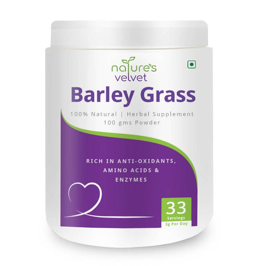Nature's Velvet Barley Grass Powder 