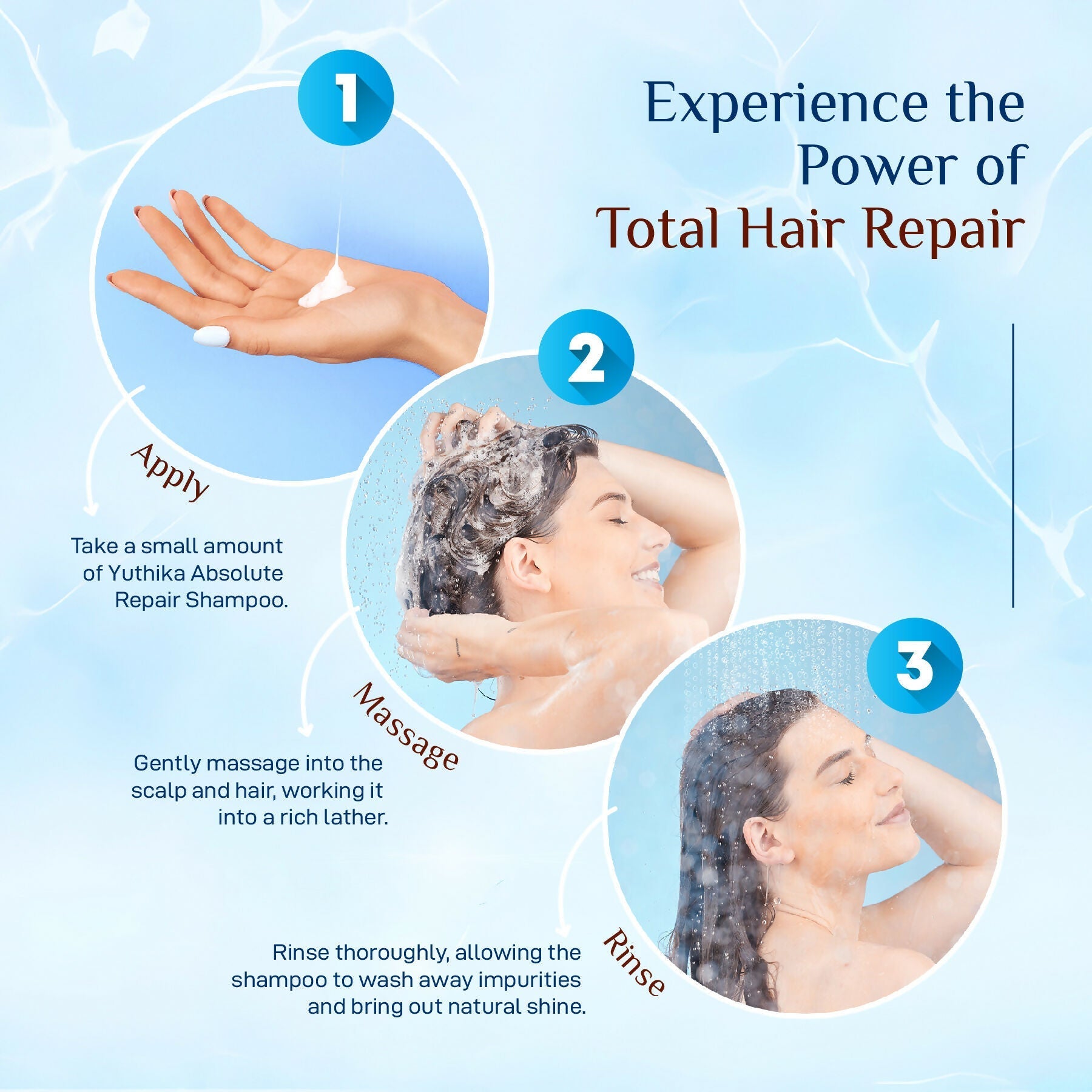 Yuthika Absolute Repair Shampoo For Damaged Hair  Grab2Buy Yuthika Grab2Buy
