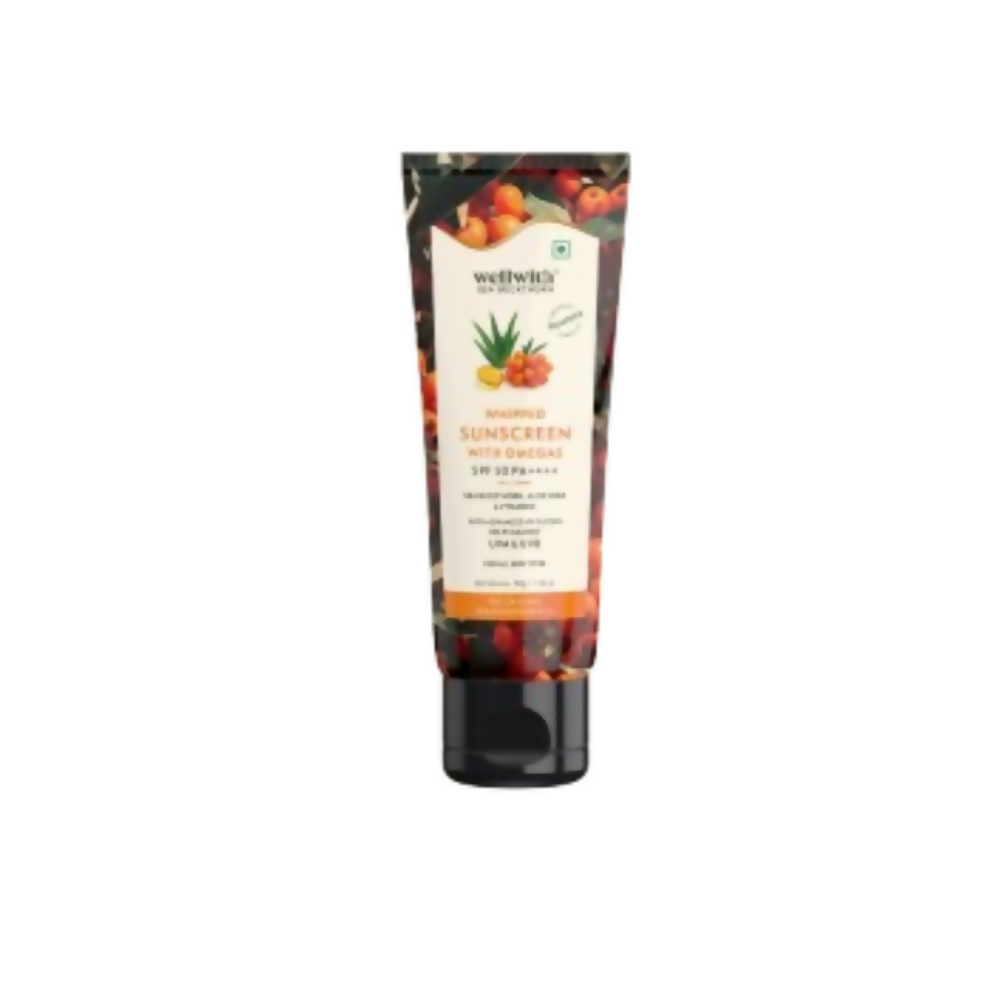 Wellwith Whipped Sunscreen Lotion SPF 50  Grab2Buy Wellwith Grab2Buy