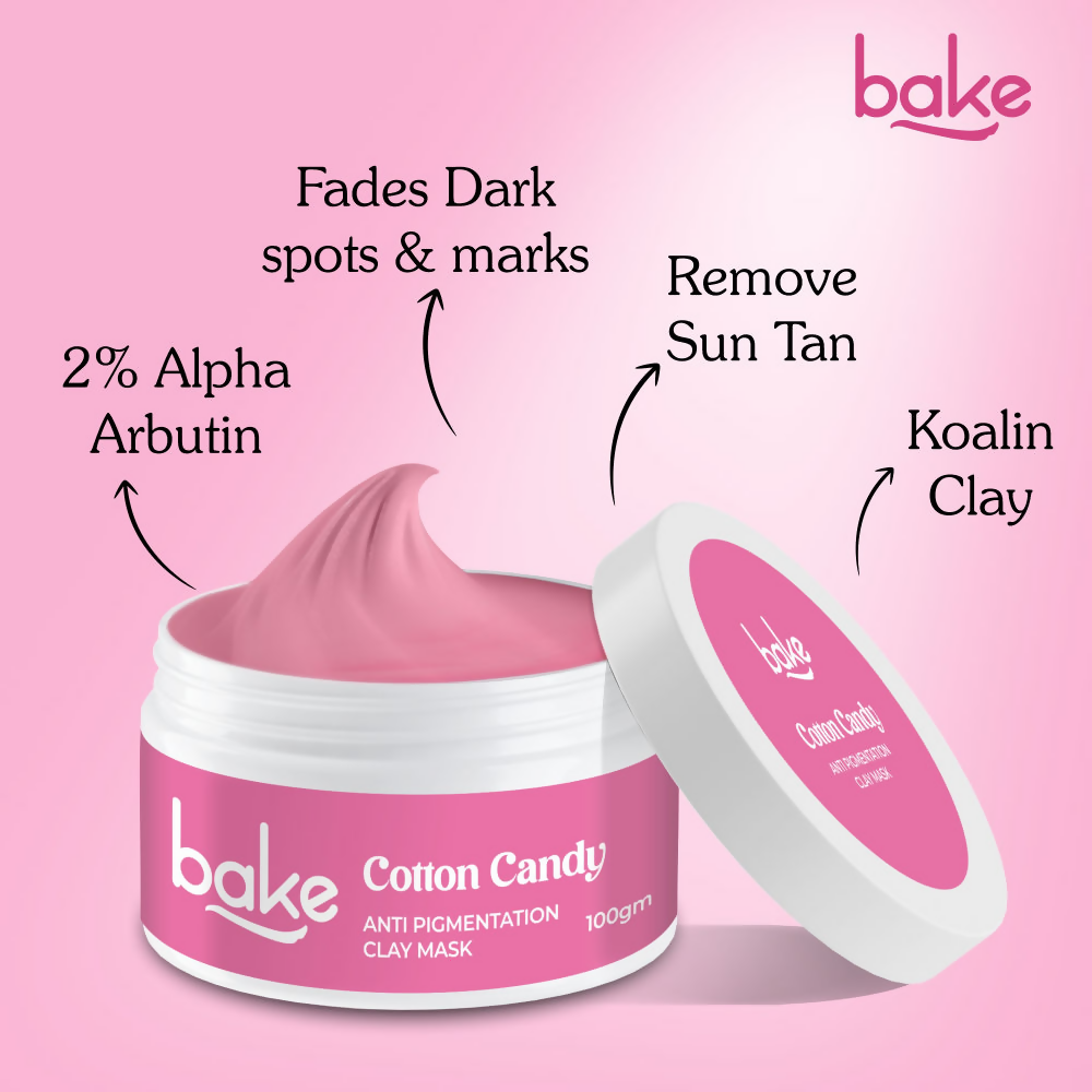 Bake Cotton Candy Anti Pigmentation Clay Mask With Alpha Arbutin  Grab2Buy Bake Grab2Buy