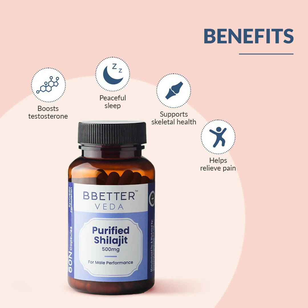 BBETTER Veda Purified Sj Capsules for Men - Grab2buy