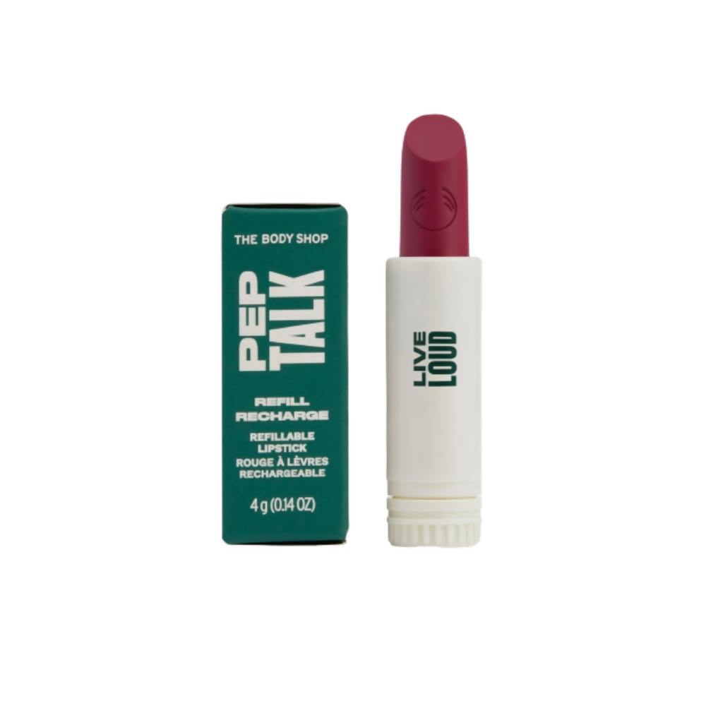 The Body Shop Peptalk Lipstick Bullet Refill - Live Loud  Grab2Buy The Body Shop Grab2Buy