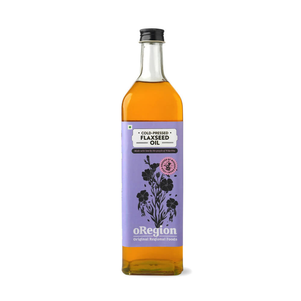 oRegion Cold Pressed Flaxseed Oil 