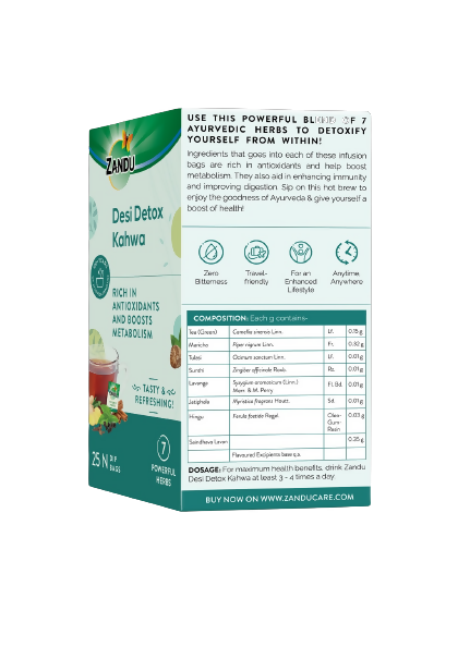 Zandu Desi Detox Kahwa 