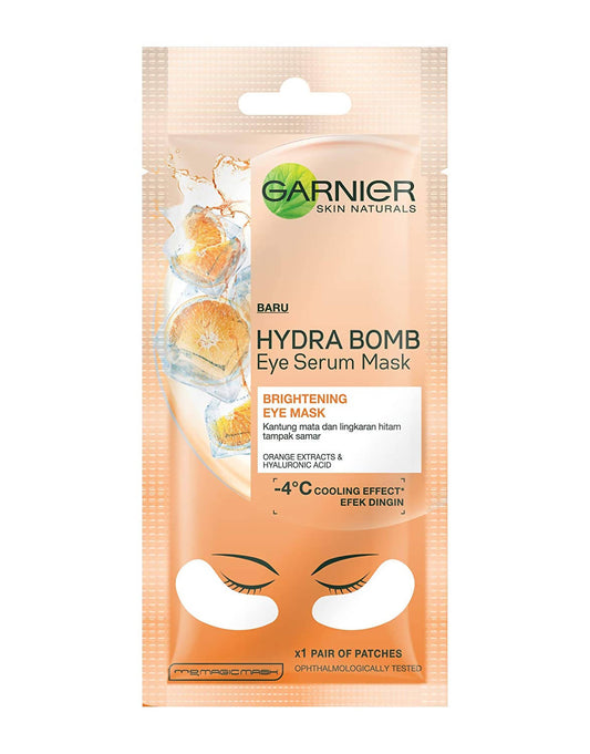 Garnier Hydra Bomb Eye Serum Orange Mask 