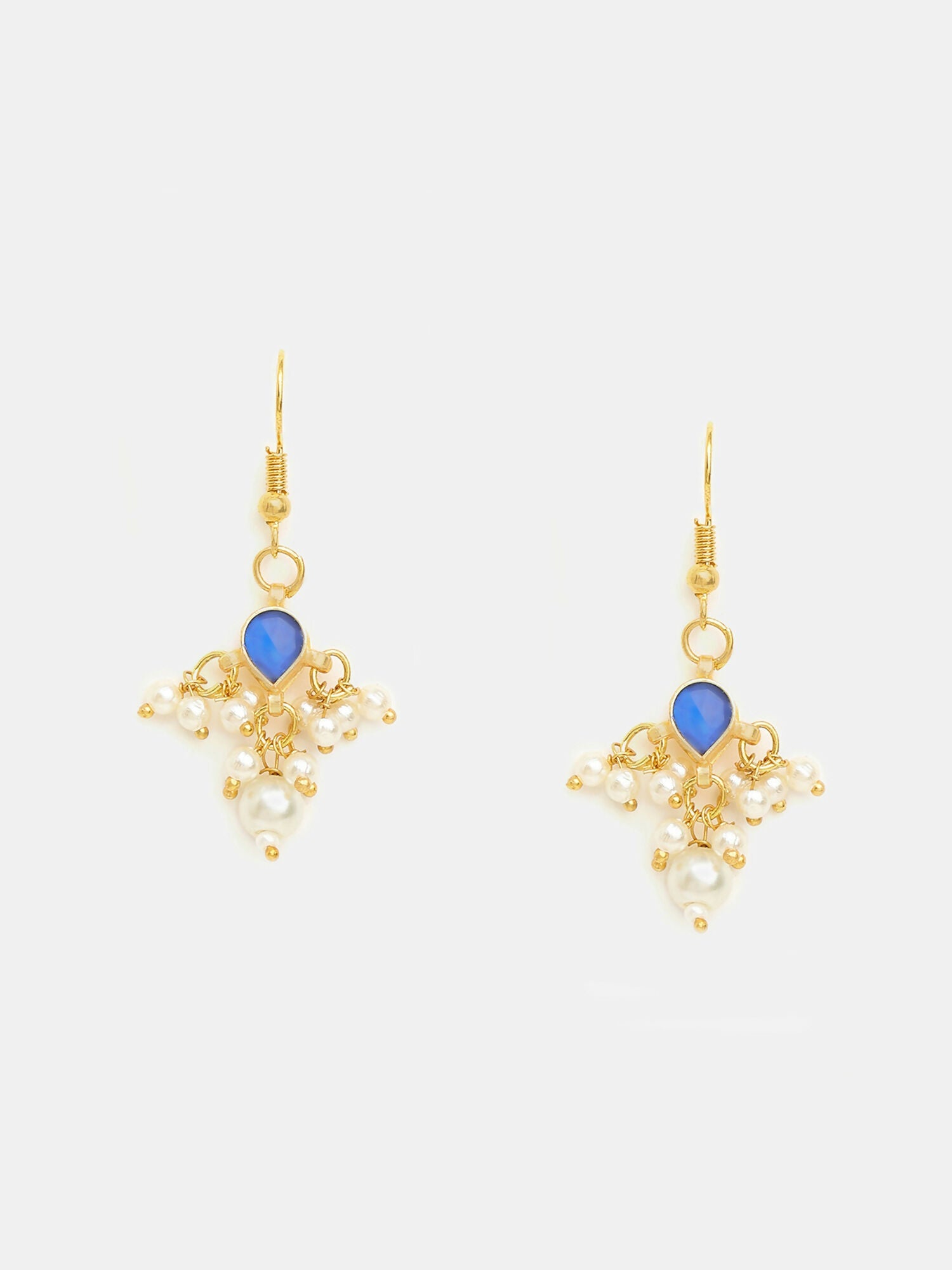 Ruby Raang Neel Noor Earrings Set