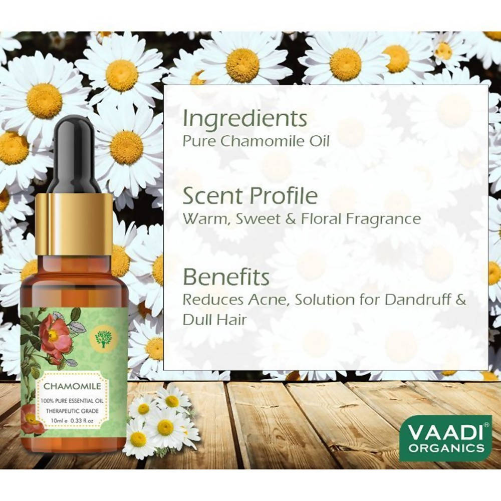 Vaadi Herbals Chamomile Oil Therapeutic Grade  Grab2Buy Vaadi Herbals Grab2Buy