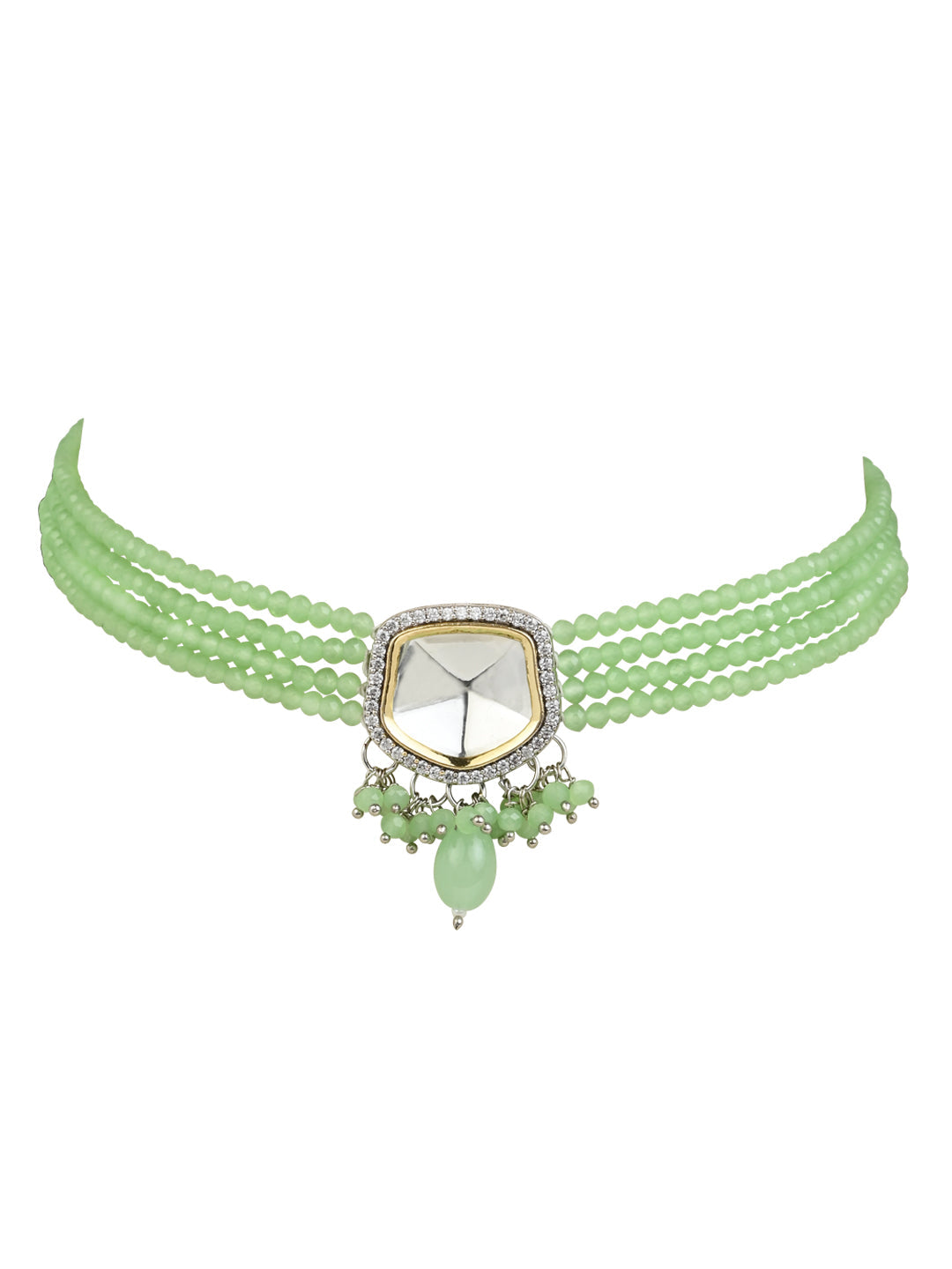 Ria Mint Choker - Wahe Jewels Noz2Toz