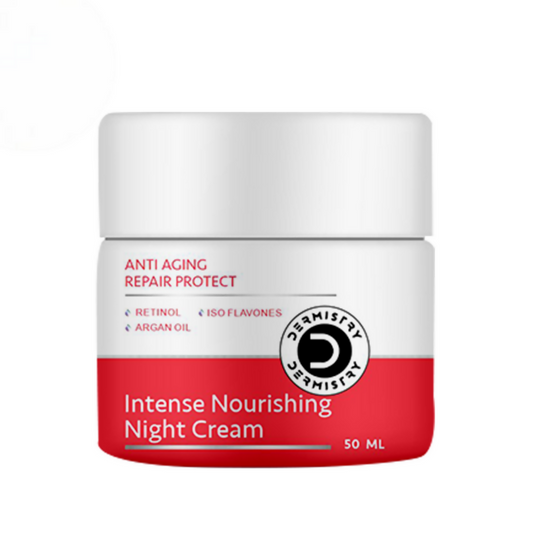 Dermistry Anti Aging Repair Protect Night Cream Retinol Hyaluronic Acid Wrinkles Fine Lines 