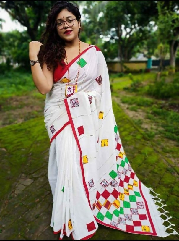 Exclusive Collection Multy Beautiful Cotton Applique Work Grab2Buy 
