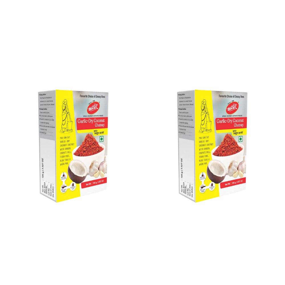 Katdare Foods Garlic Dry Coconut Chutney 