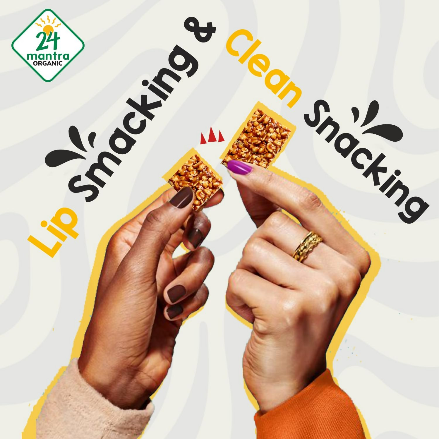 24 Mantra Organic Peanut Chikki 