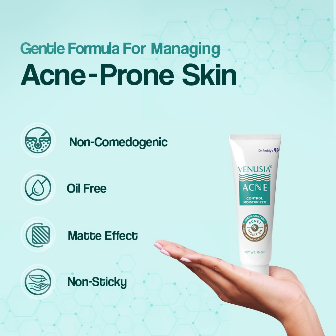Dr. Reddy's Venusia Acne Control Moisturizer For Oily & Acne Prone Skin  Grab2Buy Dr. Reddy's Grab2Buy