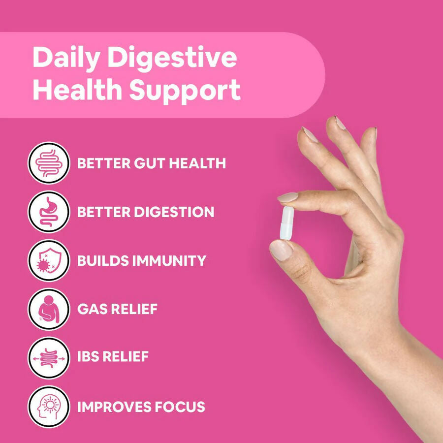 Carbamide Forte Probiotics Supplement 30 Billion Veg Capsules - Grab2buy