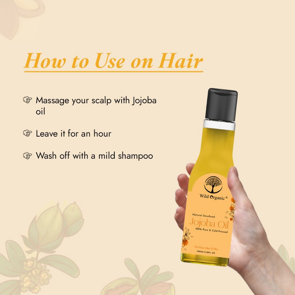 Wild Organic Cold Pressed Unrefined Jojoba Oil  Grab2Buy Wild Organic Grab2Buy