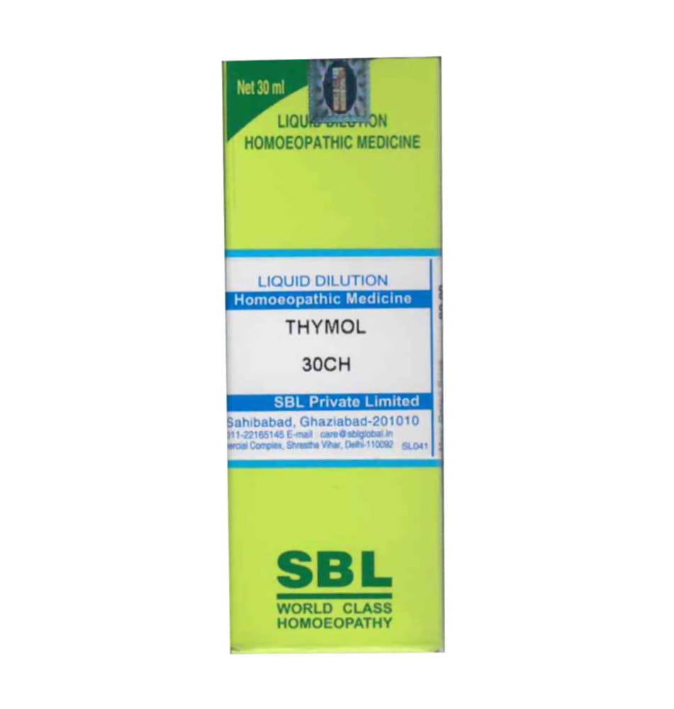 SBL Homeopathy Thymol Dilution - Limited Time Offer Genie India