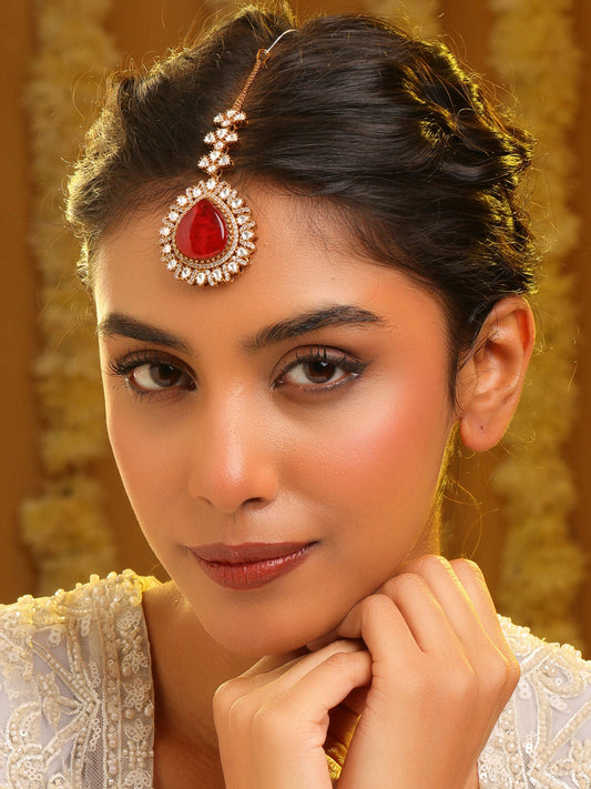 Ruby Raang Laal Shringar Tikka