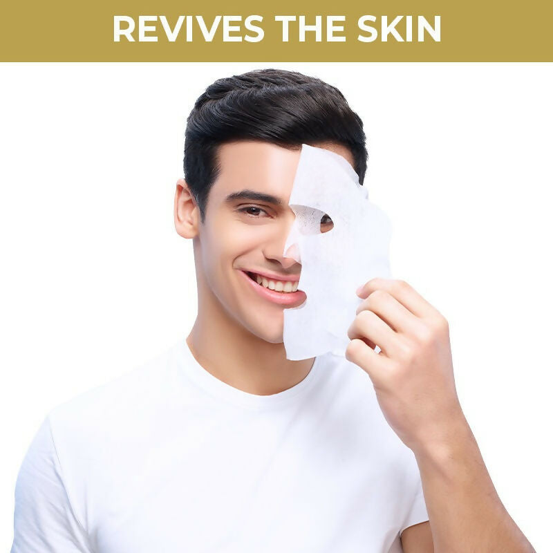 Nykaa Skin Secrets Exotic Indulgence Gold Sheet Mask For Revitalized & Youthful Skin 