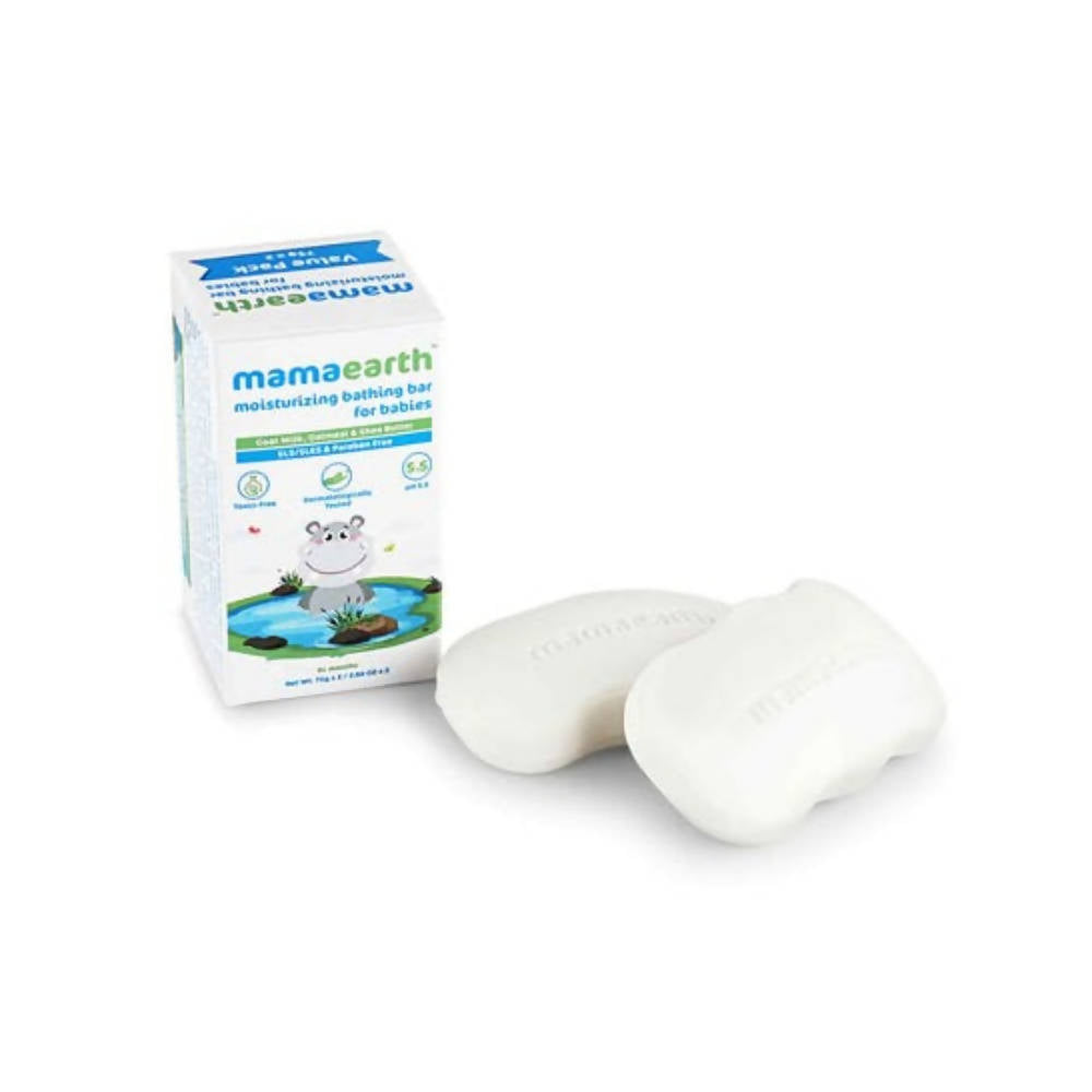 Mamaearth Moisturizing Bathing Bar Soap For Babies 