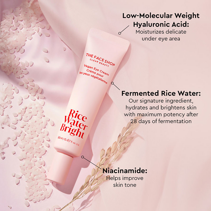 The Face Shop Rice Water Eye Cream  Grab2Buy The Face Shop Grab2Buy