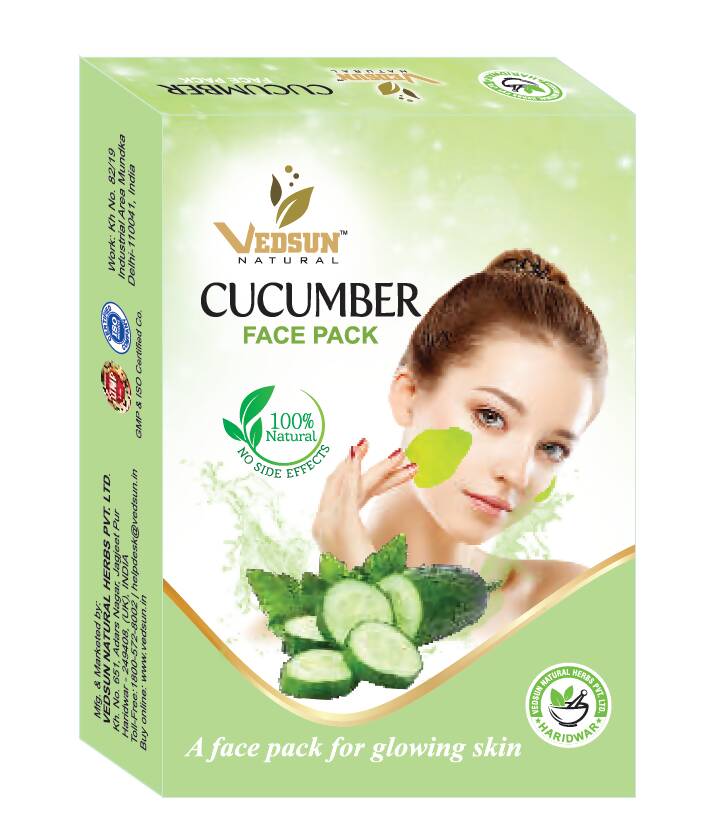 Vedsun Naturals Cucumber Face Pack  Grab2Buy Vedsun Grab2Buy