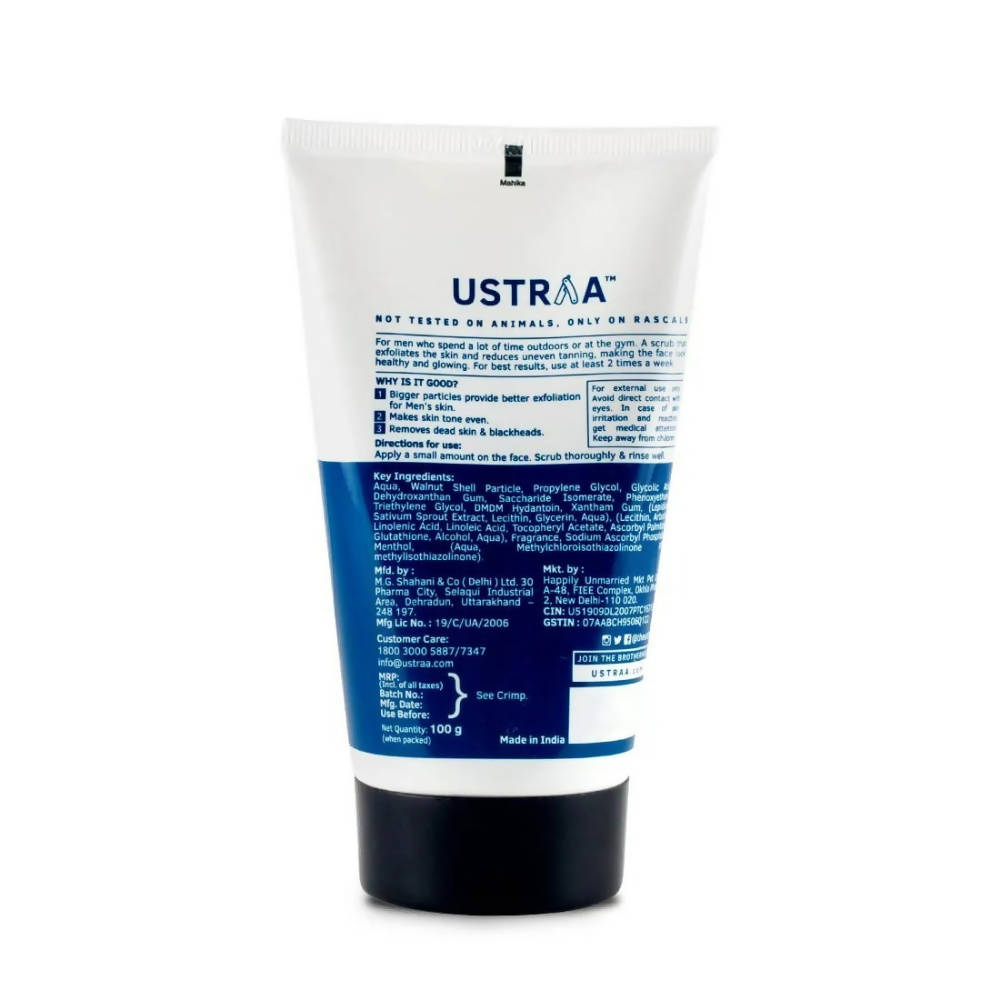 Ustraa De-Tans Face Scrub For Men  Grab2Buy Ustraa Grab2Buy
