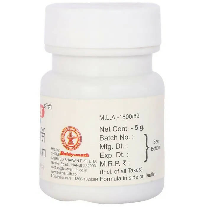 Baidyanath Jhansi Chandrodayavarti Tablets - Grab2buy