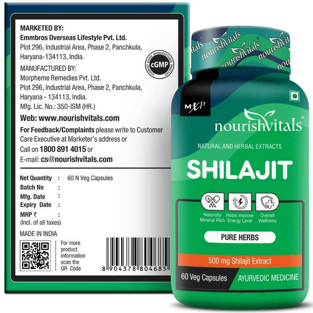Nourishvitals Pure Herbs Sj Capsules - Grab2buy