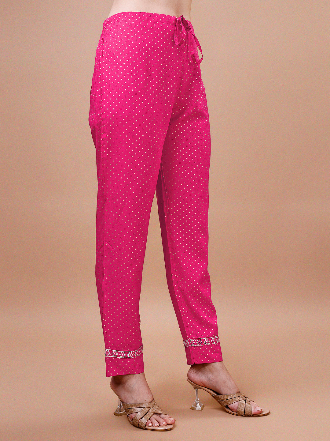 Nyra Cut Embroidered Rayon Kurta With Pant & Dupatta, Multicolor - Hiral Fashion