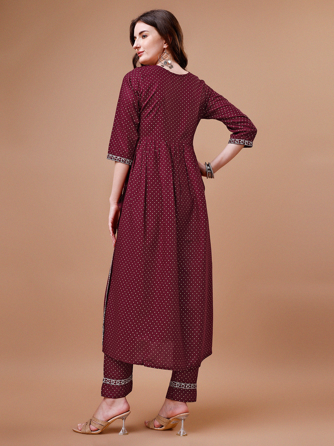 Nyra Cut Embroidered Rayon Kurta With Pant & Dupatta, Multicolor - Hiral Fashion