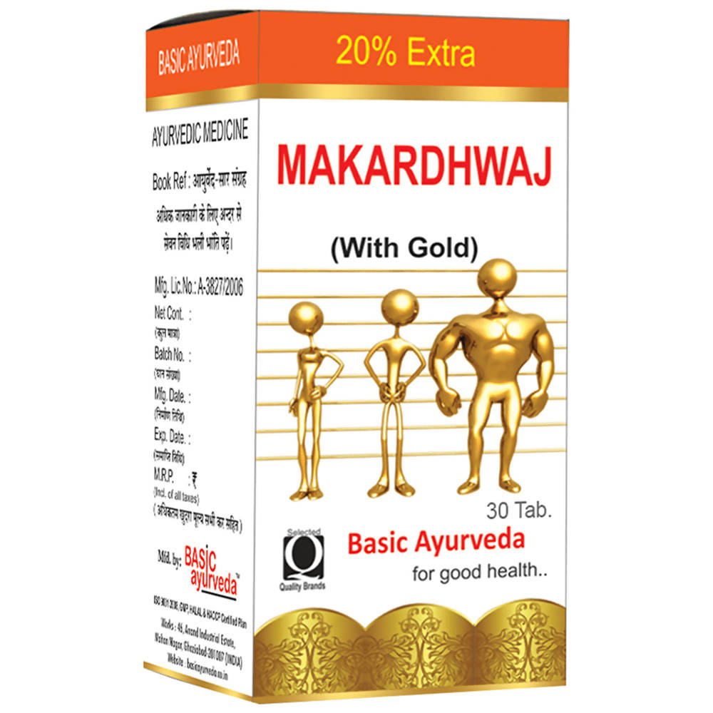 Basic Ayurveda Makardhwaj Rasayan 