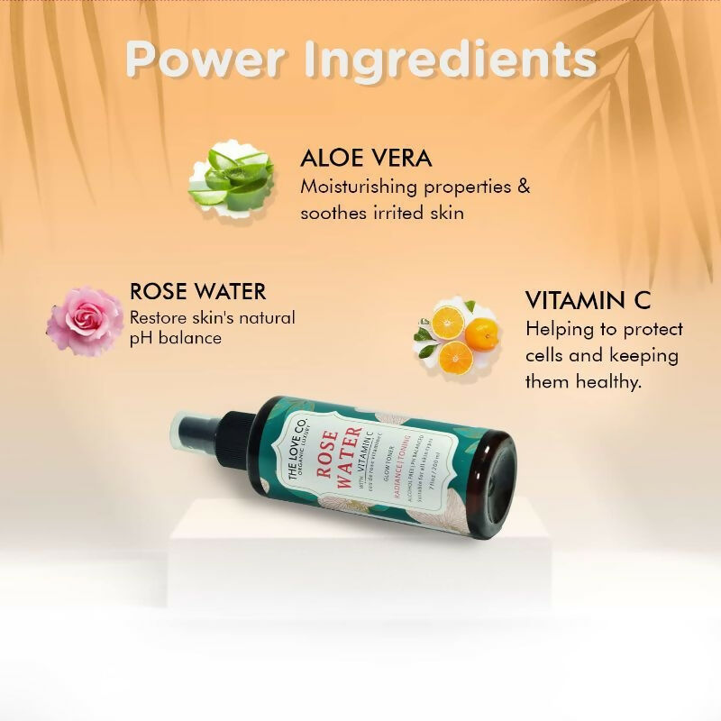 The Love Co. Rose Water Spray For Face  Grab2Buy The Love Co. Grab2Buy