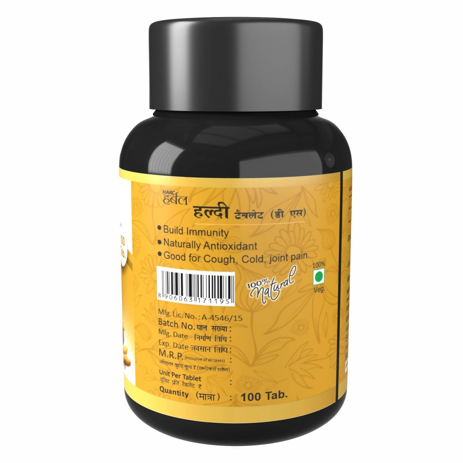 Herbal Canada Haldi Tablets 