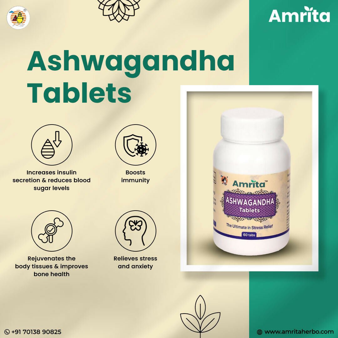 Amrita Ashwagandha Tablets 